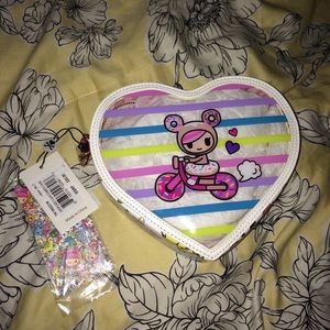 Tokidoki Denim Daze Clear Cosmetic Case ✨